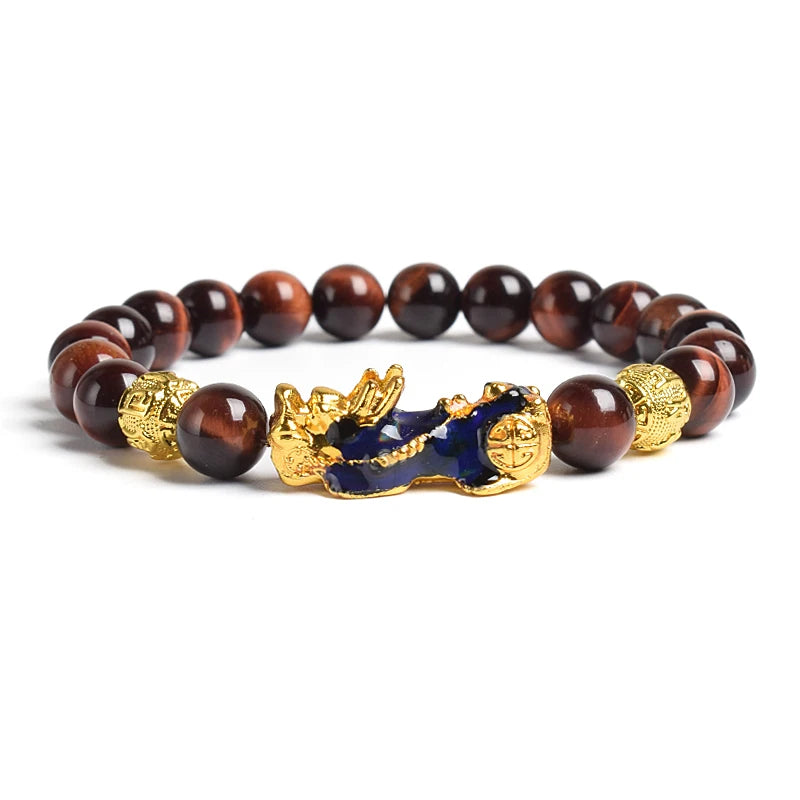 Tiger Eye Stone Beads Bracelet