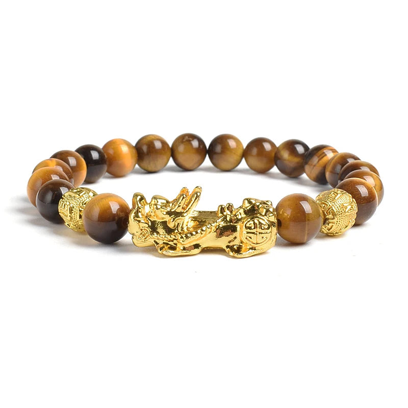 Tiger Eye Stone Beads Bracelet
