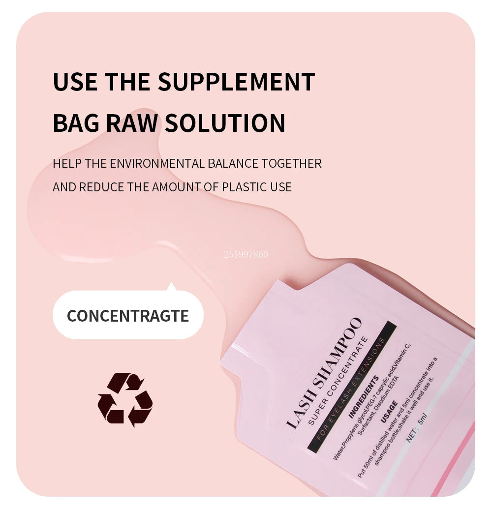 Mousse Eyelash Cleaning Kit