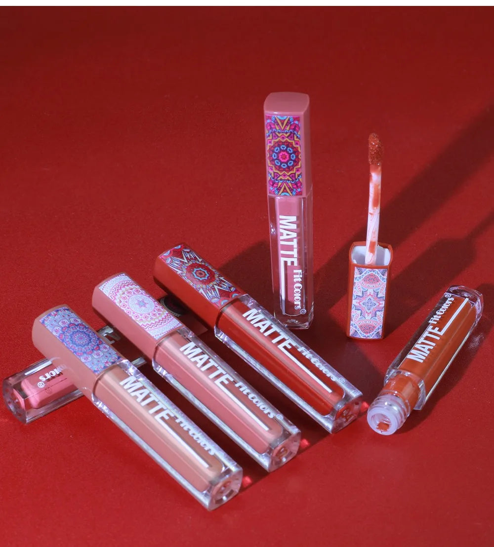 6 Colors Waterproof Liquid Lipstick