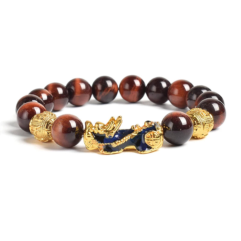 Tiger Eye Stone Beads Bracelet