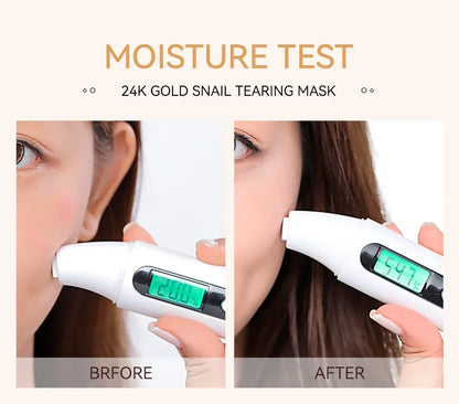 LAIKOU 24K Gold Snail Collagen Peel-Off Mask