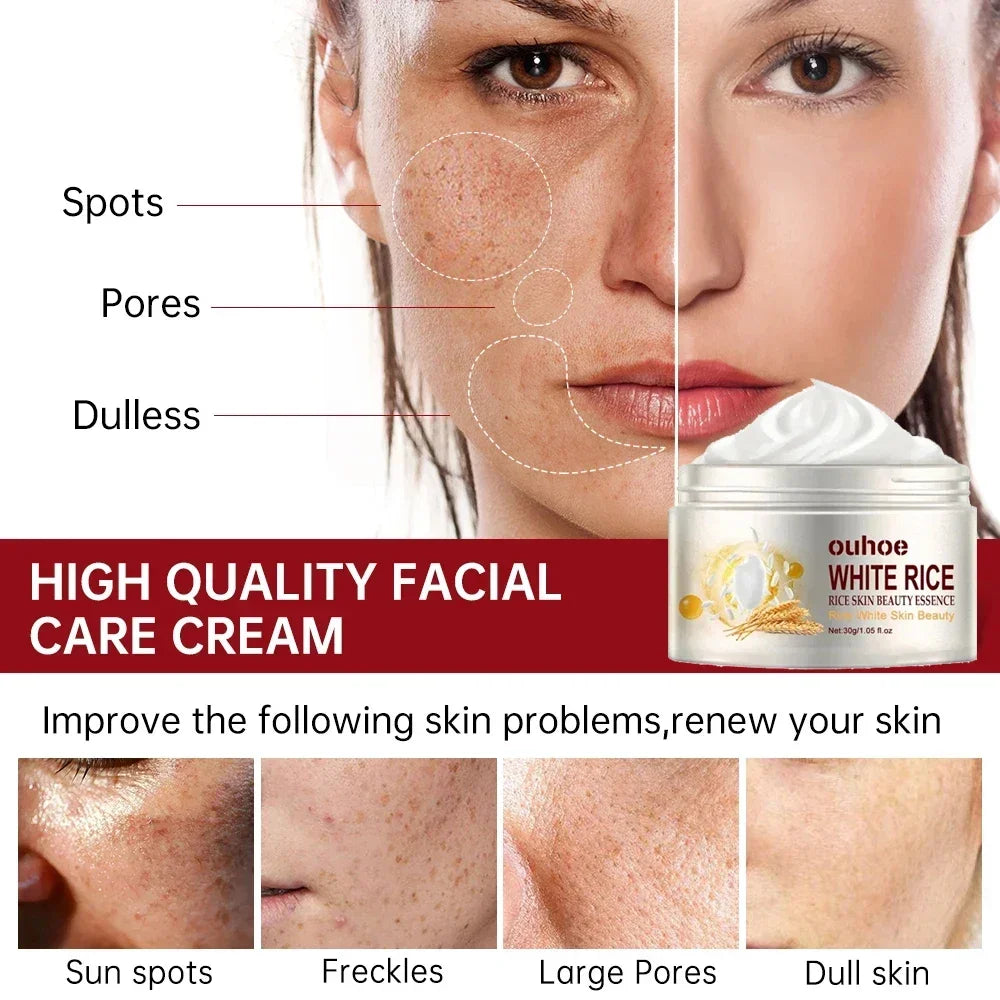 White Rice Face Whitening Cream