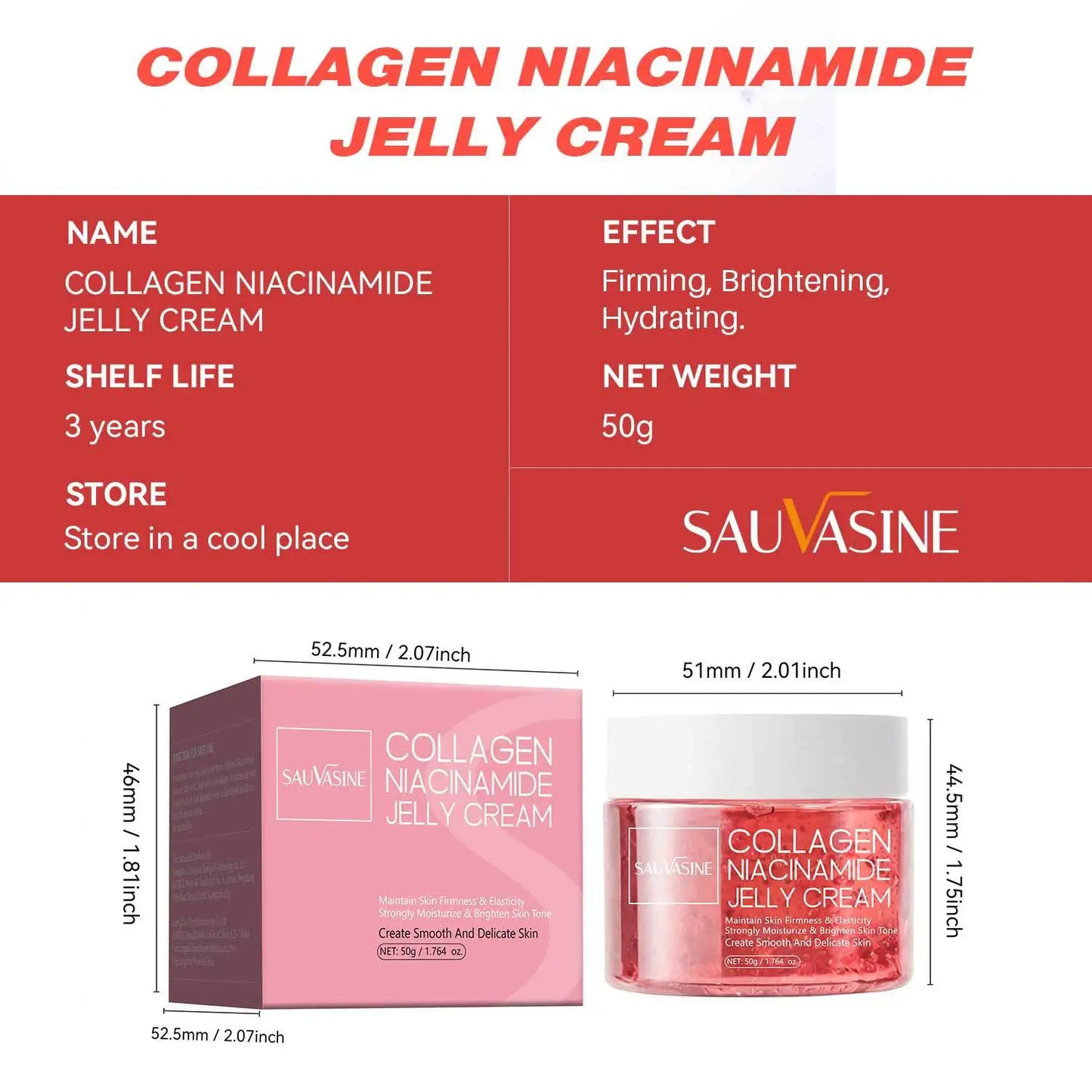 50g Collagen Niacinamide Jelly Cream