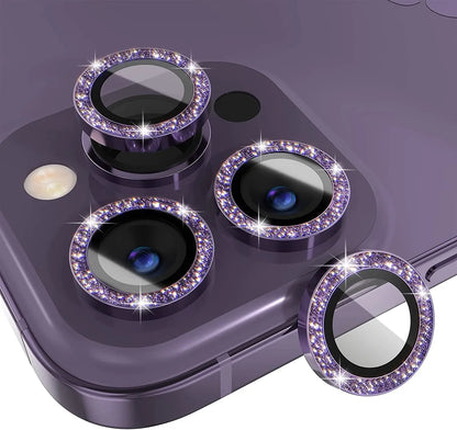 Glitter Diamond Rhinestone Camera Lens Protector for iPhone