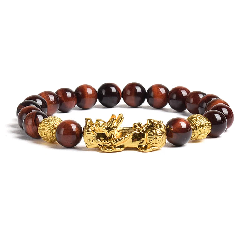 Tiger Eye Stone Beads Bracelet