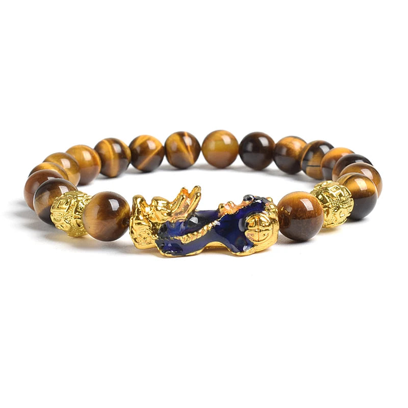 Tiger Eye Stone Beads Bracelet