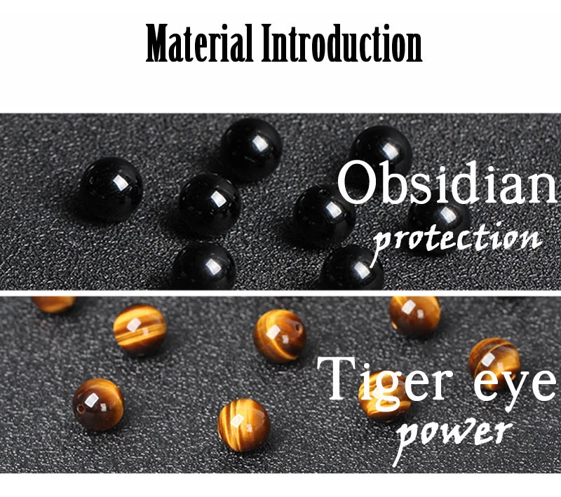 Tiger Eye Stone Beads Bracelet