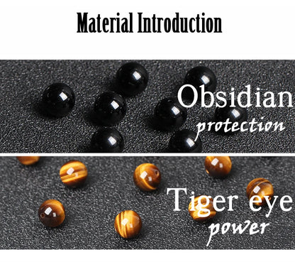 Tiger Eye Stone Beads Bracelet