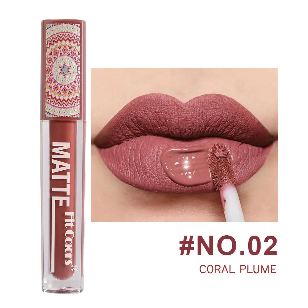 6 Colors Waterproof Liquid Lipstick