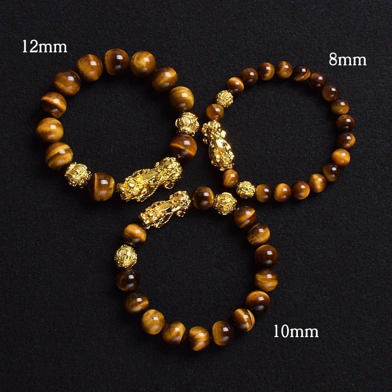 Tiger Eye Stone Beads Bracelet