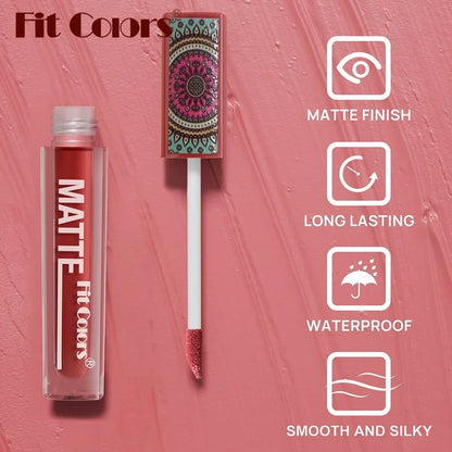 6 Colors Waterproof Liquid Lipstick