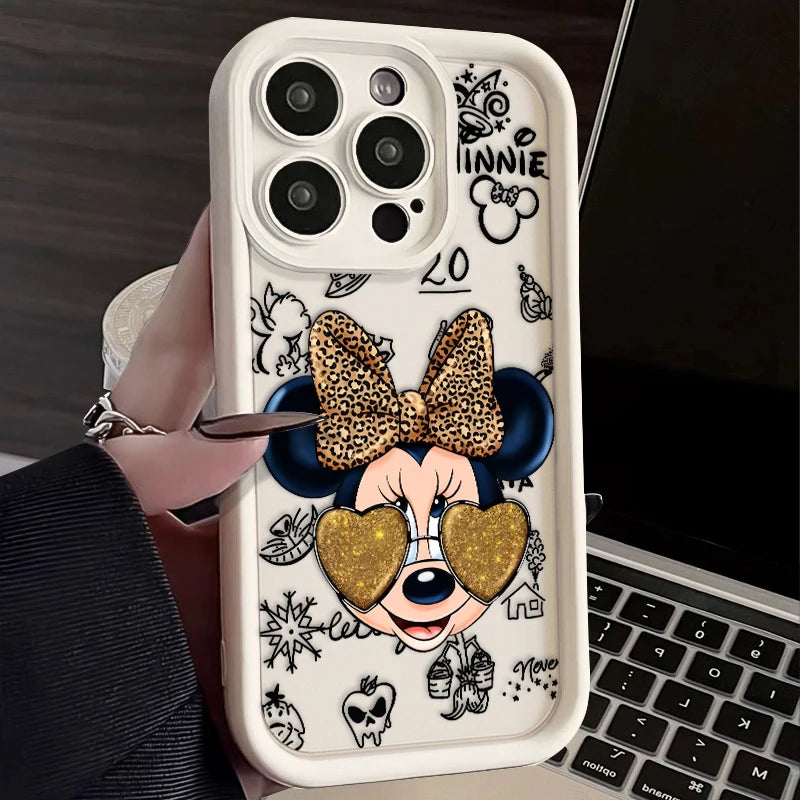 Minnie Mouse Liquid Phone Case for iPhone