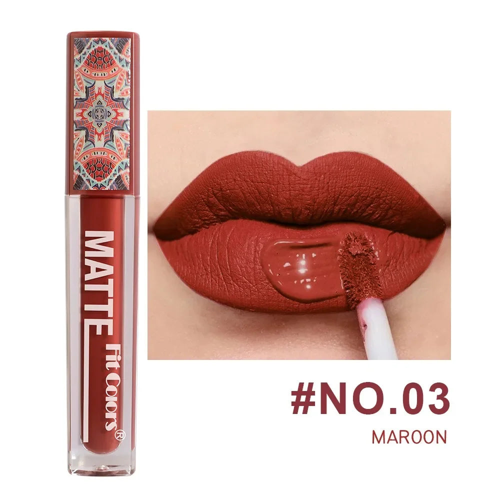 6 Colors Waterproof Liquid Lipstick