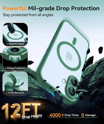 Magnetic Luxury Armor Case