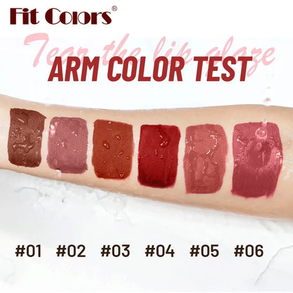 6 Colors Waterproof Liquid Lipstick