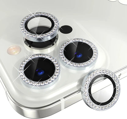 Glitter Diamond Rhinestone Camera Lens Protector for iPhone